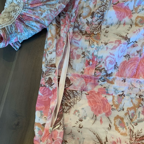 LoveShackFancy Lorelei DewDrop Dress broken zipper - Picture 9 of 10